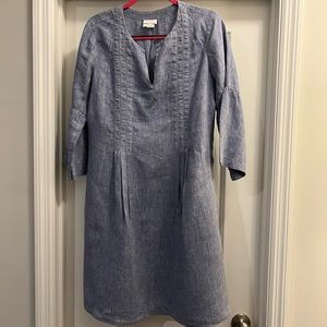 EUC J Jill Linen Dress
